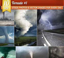 10张高清的龙卷风图片(第一合集)：Tornado 1,10 x UHQ JPEG